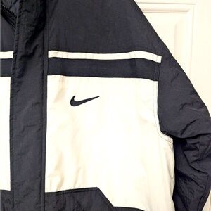 Nike Black and White Men's Jacket